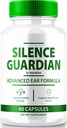 Silents Guardian - Advanced Ear Formula, Formula Resmi untuk 360 Hearing Dukungan, All Natural Ingreations to Keep Auditory Health, SilenceGuardian Review (60 Kapsul)