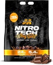 אבקת חלבון שרירי Whey (Double Rich Chocolate, 8LB) - Nitro-Tech Whey Protein Isolate Smoothie Mix for Leanשרירים & Recovery - 24g של חלבון Whey Gold עבור נשים וגברים - Packaging May Vary Vary