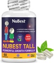 NuBest Tall | Support Bone Strength, Bone Health, Equipment, Collagen, and Herbs ilə bütün Immune və bütün Body Wellness dəstəkləyir 5 + & Young / 60 Kapsüls