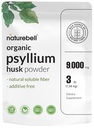 NatureBell Psyllium Husk Fiber Supplement, 9g Per Serving, 3lb (48oz) Powder | Organic Soluble Fiber for Digestive & Gut Health | Plant-Based, Unflavored, Non-GMO, Gluten-Free*