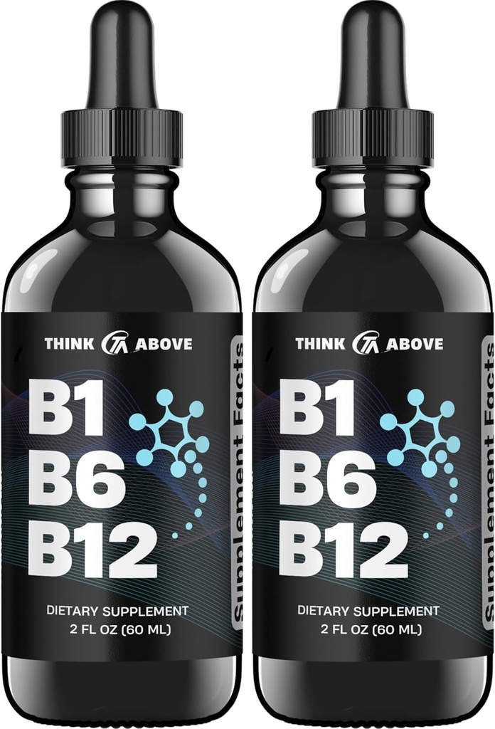 B1 B6 B12Cataminades - Nerve, Energia, compatibilitat amb el cervell suplementari - Frury- com Flavor - Metilcobalamin, Thimina, Pyrdoxina (2)