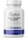 Avani Health - Osteosine Bone 성장 지원 - 뼈 칼슘 레벨과 뼈 강도 증가 - BioPerine 및 AstraGin과 향상된 흡수 - 글루텐 무료 뼈 보충 - 30 Vegan 캡슐