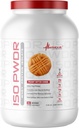 Metabolic Nutrition Whey Protein Isolate ISO PWDR Peanut Butter Cookie, 3.04lb, 23 Servings, 26g Protein, Fast Digesting, Zero Carbs, Delicious Flavor, Very Low Carbs & Fat, Zero Lactose