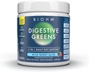 BiOHM Digetical Greens, Green Superfood Powder (7.4 Oz, 30 Hamba) Imune & Gut Health Sualth Support with Antioksidants, Vitamin, Progine & Enzymes, Good Source of Fiber, Berry Flavor