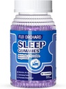 Sleep Gummies, Natural Sleep Gummies for Adults with Magnesium & L-Theanine, Strength Melatonin Gummies Sleep Aid for Adults, 60 Count