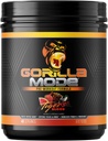 Gorilla Pre Proving - Plups เลเซอร์ heart Power - L-Citrulin, Aducine, L-Tyrosine, Betaine, Hiderprime, Alpha-GPC, 400mg Caffe, Huperzine A - 800g (Tigers Blood).