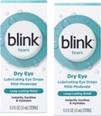 Blink Tears Lubricatingの目の低下(Mild-Moderateの乾燥した目)、0.5 FL OZ (15 ml) - 2-パック