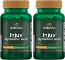Swanson Injuv - Ondersteunt natuurlijke huid vochtretentie - (90 Softgels, 140mg Elke) 2 Pack