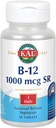 KAL B-12 1000 mcg Sustained Release , Healthy Metabolism, Energy, Nerve " Red blood Cell Support | Vegetarian s Lab Verified | 50 Tablets