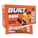 Byggd Bar, Puff Protein Bars, Peanut Butter Puff, 17g Protein Snacks, On-The-Go Bars, Only 150 Calories, 6g Sugar, Collagen, Gluten Free, 12 Count