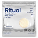 Ritual Vegan Protein Powder - 20g Pea Protein with BCAA Complete Amino Acid Profile - Supports Lean Muscle* - Plant-Based Protein - Tested for Heavy Metals - Sugar-Free** - Non-GMO - Vanilla - 1 Lbs