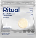 Ritual Vegan Protein Powder z BCAA: 20g Organic Pea Posadili-based Protein z regenerativnih kmetij v ZDA, Popoln profil aminokislin, Gluten brez sladkorja, Brez mleka, Vanilla, 1 Lbs