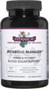 Vitanica Metabolic Manager - Bylinný dodatek k podpoře zdravé metabolické odpovědi - Dietní dodatek s vitaminem D - Vegan Antioxidant Dodatek - 120 Kapsle