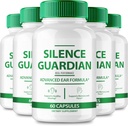Silence Guardian Tinīts Relief for Ringing ausu kapsulas, Silence Guardian Ring Clear Tinīts tabletes, SilenceGuardian Ausu Tinīts Papildinājums, Ausu Ringing Tinīts, SilenceGuardian Atsauksmes (5 Pack)
