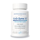 BIOTICS RESEARCH CoQZyme 30 Milligram of emulsified coenzyme Q10 CoQ10, Supplies Superoxide dismutase and catalase, Two Important antioxidants 60 Tabs