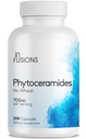 Phytoceramides 200 Capsules Skin Repair Rejuvenation Anti-Aging Support Plant-derived Ceramides 700mg Gluten Free Non-GMO