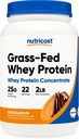 Nutricost Grass-Fed Srvátkový proteínový koncentrát (Chocolate Arašidové maslo) 2LBS - Post Workout Powder Supplement, non-GMO