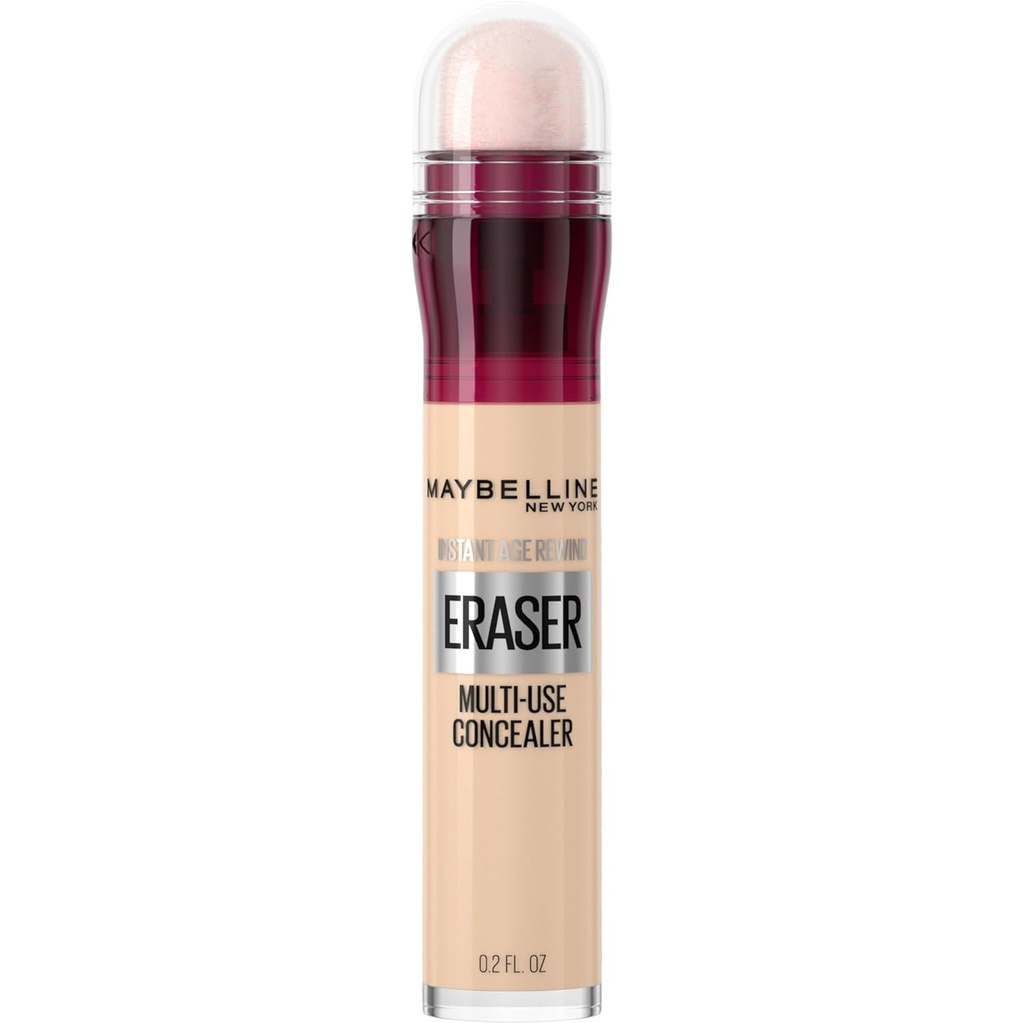 Maybelline Instant Age Rewind Eraser Dark Circles Лікування Multi-Use Concealer, 100, 1 Count (Packaging May Vary)