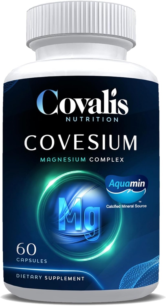 Covesium Magnesium Complex Supplement 5 Soorten Magnesium - Hydraoxide, Glycineren, Citrate, Malate, . . .