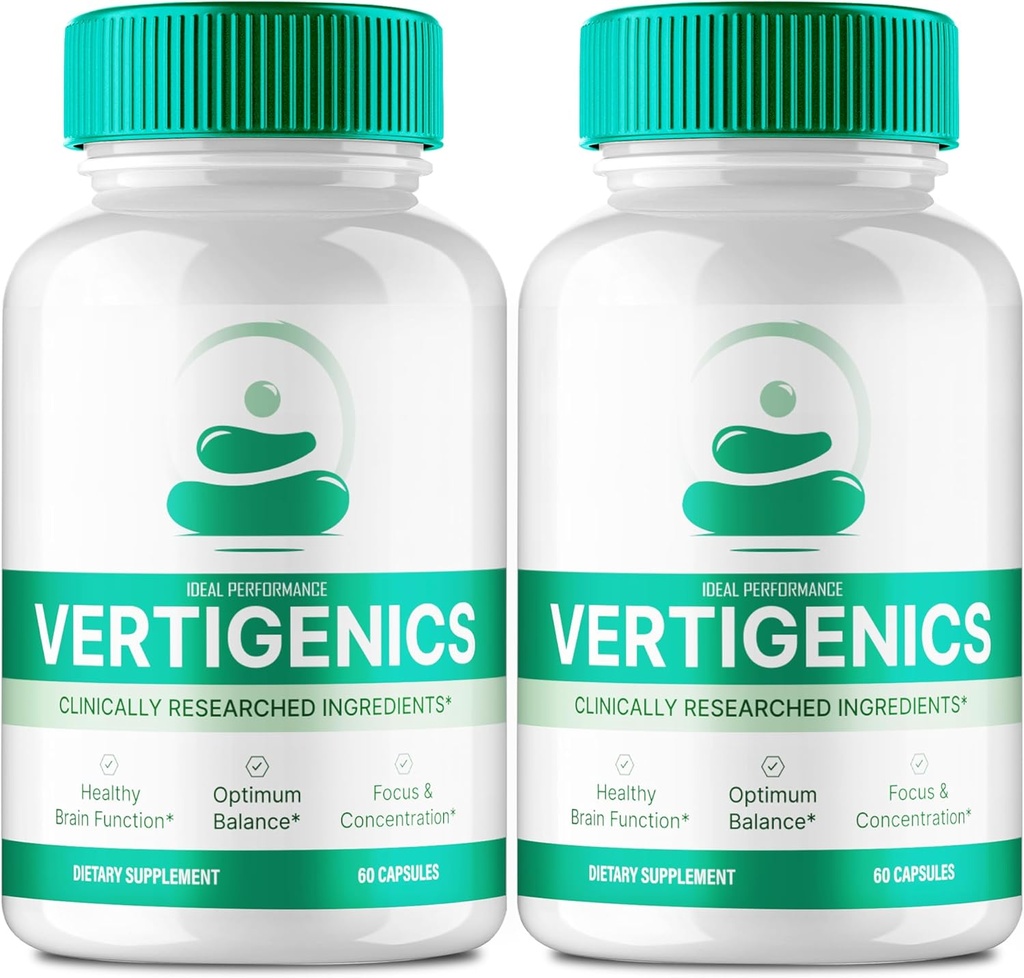 Vertigens Associplements for memory and โฟกัส Capsules, Vertigenics Associations Association Recember Heal Brothnotropics Verti Genics Resutions (2 แพ็ค)