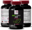 抗灰发丸 - ANTI GRAY Heir COMPLEX - 色彩活力,灰发护理,新鲜色调,振动色调,抗灰发补充剂,发荫控制,青春外观 1瓶60盖