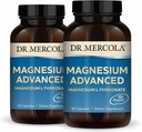 Dr. Mercola Magnezij Advanced, 2-pak (po 90 kapsul), prehranska dopolnila, magnezijev L-treonat, ne-GMO