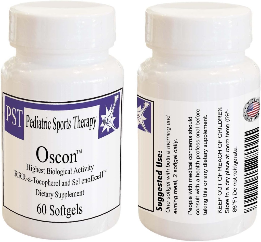 Oscon 60 ct - RRR-a-tokoferoli & Selenium Nutraceutical Supplement