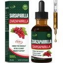 Sarsaparilla Root Extract Drops for Liver Cleanse Detox & Repair, Immune Support Supplement with Dandelion Cocolmeca Polypodium Leucotomos. Diente de Leon para Limpieza de Colon y Desintoxicar. 2oz