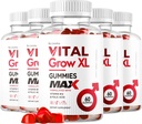 Vital Grow XL Mies Gummies - Miesten Performance Gummies 1050MG Vital GrowXL Blend, Elinikäinen kasvu Gummy Advanced Formula, 300 Gummies 5 Kuukautta