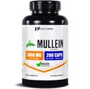 Mullein Leaf Extract 3000mg | 200 Vegan Capsules (100 Servings) | Lung & Respiratory Support | Supports Clear Airways & Comfortable Breathing | Non-GMO, Gluten-Free | Made in USA
