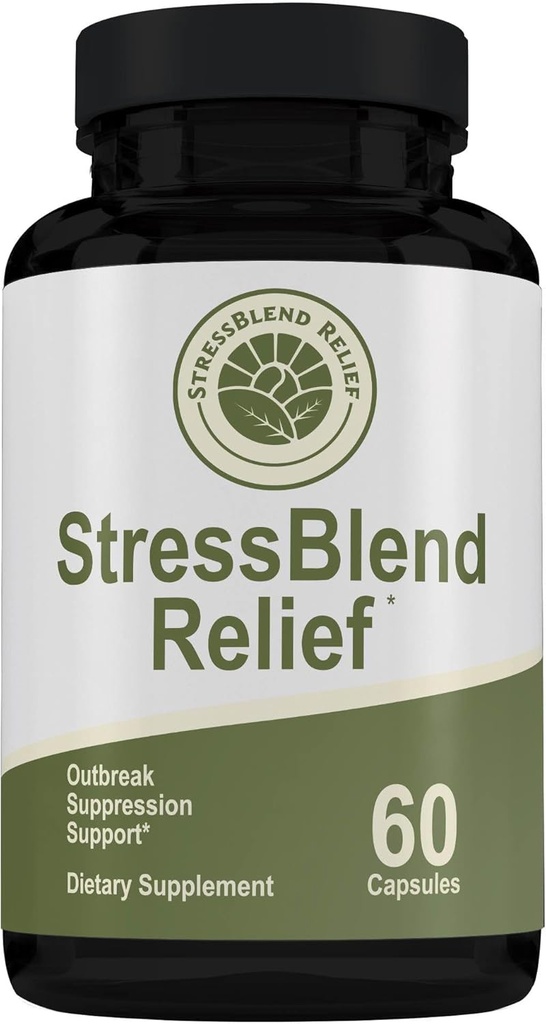 Body Suppress Outbreaks kömək üçün əlavə - Immune Support, 60 Capsules, 30 Day Supply