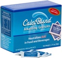 Alcalizing Granules 50 Pack Box - Alimento & Redutor de Ácido de Bebidas - Promove Saúde Digestiva e Urinária Trato, Restaura Eletrólitos, Aids pH Balance - All-Natural, Açúcar & Caloria Livre