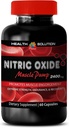 Muscle Pump pre workout - Nitric Oxide 2400mg Muscle Pump, Extreme Strength - Nitric Oxide Supplements Natural, Nitric Oxide Pills for Men, Nitric Oxide Booster for Men, Nitric Oxide, 1B 60 Capsules