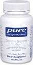 Pure Encapsulations Digestive Enzimes Ultra - Vegetarian Digestive Enzyme Supplement to Support Protein, Carb, Fiber, and Dairy Digestion * - 180 kapszula
