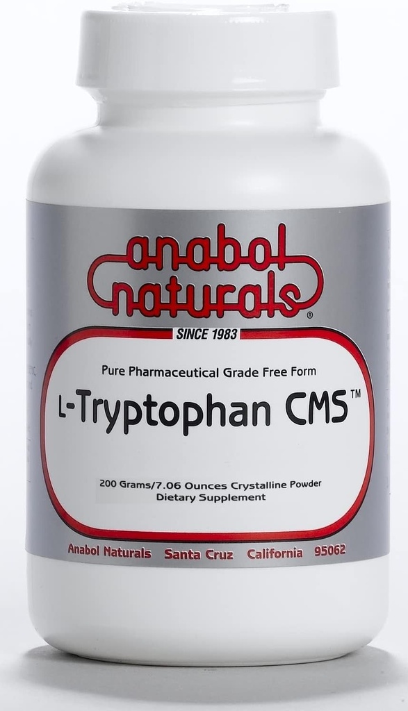Anabol Naturals L- tryptofan CMS 200 Grams čistý krystalický prášek