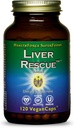 salutForce Superquans Liver - Liver Natural Netse - amb llet Aquesttle & Dandelion Root - Guten-Free & Vegan - 120 Capelles