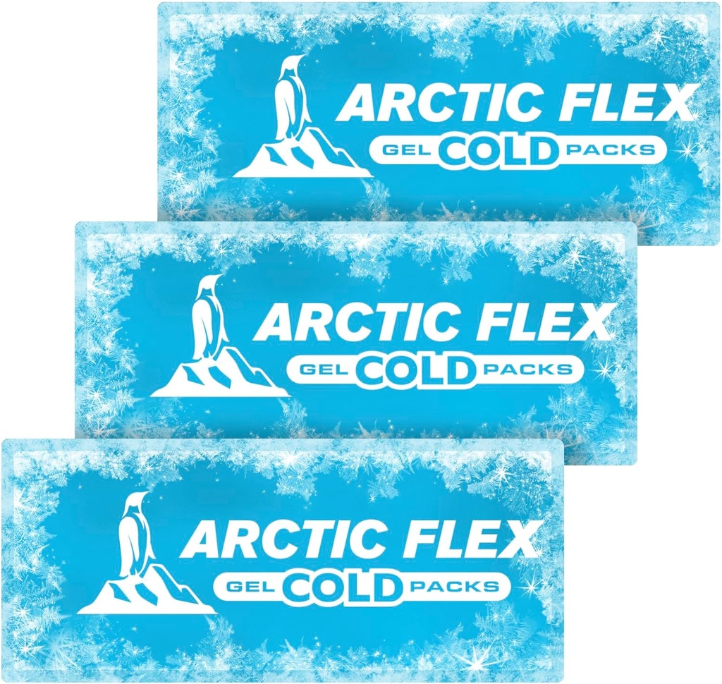 Arctic Flex Gel dəyişdirilməsi Packs - Diz Ice Brace üçün Ölçülü - Injuries, Ağrı Yardımı, Swelling - Reusable kompressiya üçün - Atletma Injury, Qadın və Kişi üçün