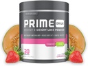 Prime Drive Energy Strawberry Melon Pre Workout Energetic Drink Powder, Oferă Energie Extremă, Focus și Intensitate, Boosts Metabolism 10.2oz (30 Servings)