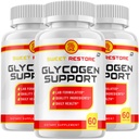 Sweet Restore Kapsel - SweetRestore Advanced Formula, Sweet Restore Pills Extra Tugevus Tervislik ringlus, üldine heaolu, All-Natural Vitamiinid, Arvustused (3 Pack - 180 kapslit)