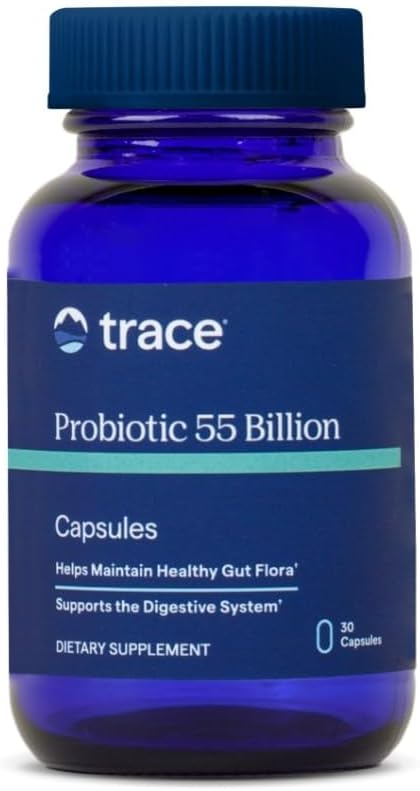Trace Minerals Research Probiotic 55 milijard 10 sev, 30-Ounce
