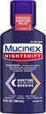 Mucinex Nightshift Sinus, Cold And Flu Cough Medicine For Adults, Powerful Nighttime Sinus Medicine For Sinus Relief, Sore Throat Relief, Cough Suppressant & Nasal Decongestant Para Adultos, 6 Fl Oz