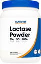 Nutricost Lactase Powder 500 Grams - Icke-GMO, Gluten Free