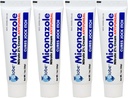 Globe (4 Pack) Miconazole Nitrate 2% Antifungal Cream, Cures Most Athletes Foot, Jock Itch, Ringworm ועוד.