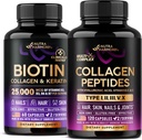 NUTRAHARMONY Biotiini, Keratin & Collagen- kapselit