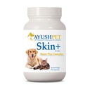 Ayush Pet Neem Plus, Neem Supplement for Dogs, 90 Servings | Skin and Coat Support for Pets with Itchy Skin, Herbal Capsules with Triphala for Gut and Immune Health