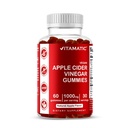 Vitamatic Apple Cider Vinegar Gummies - 1000mg per Serving - 60 Vegan Gummies - ACV Gummies for Detox, Weight Loss Support, Energy Boost, Digestion & Gut Health