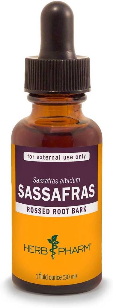 Herb Pharm Safras Root Bark נוזל לחלץ, 1 Fl Oz