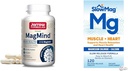 Jarrow Formeln MagMind Brain Gesundheit mit Magtein (Magnesium L-Threonate) & SlowMag Muskel + Herz Magnesium Chlorid mit Calciumergänzung