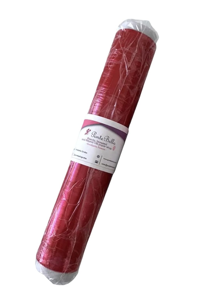 PONTEBELLA OSMOWRAP 100, 配有杏仁油和花生提取物, 身体包装, 锻炼和汗液增强剂, 用于减重和减纤维质的薄膜.