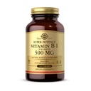 Solgar Vitamin B1 (Thiamin) - 100 Tablets - Super Potency, 500mg Formula - Non-GMO, Vegan, Gluten Free, Kosher, Halal - 100 Servings